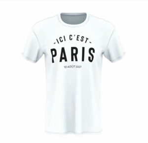 21-22 -ICI C’ EST- PARIS White Training shirts