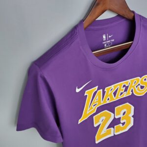חולצת NBA לוס אנג’לס לייקרס סגול -לברון ג’יימס
