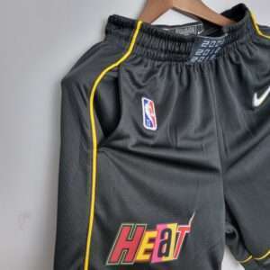 מכנסיים קצרים 2022 מיאמי Heat Urban Edition ג’רזי NBA שחור