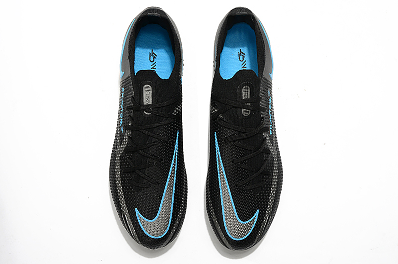 נעלי כדורגל Nike Phantom GT II Elite DF FG שחור תכלת