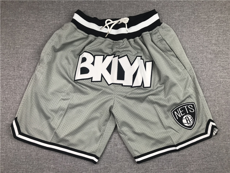 Authentic BROOKLYN NEW JERSEY NETS retro throwback shorts