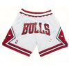 Chicago Bulls Shorts White