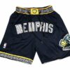 Mens Navy Memphis Grizzlies 202122 City Edition Shorts
