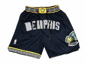 Men’s Memphis Grizzlies 2021/22 City Edition Navy Shorts