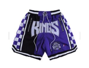 Sacramento Kings Basketball Purple Just Don Shorts