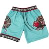 Vancouver Grizzles Teal Basketball Just Don Shorts
