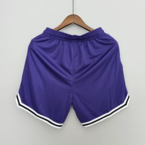 2022 Los Angeles Lakers NBA US Training Shorts Purple