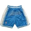 Los Angeles Lakers Light Blue Shorts