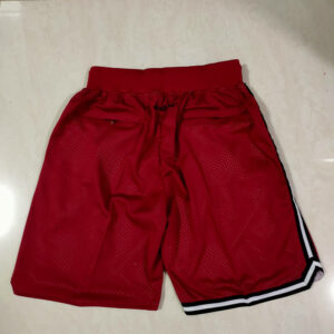 Miami Heat Retro Just Don Style Red Shorts