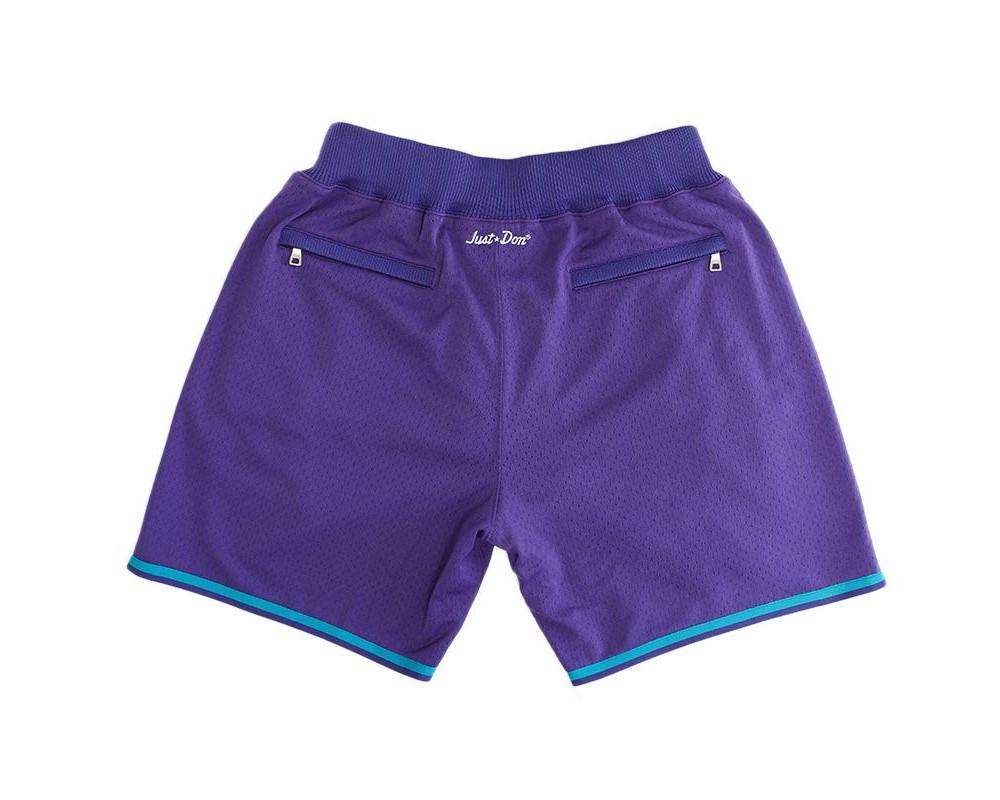 Charlotte Hornets Basketball Purple Just Don Shorts
