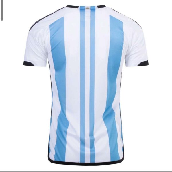 חולצת משחק ארגנטינה בית 2022 - שלושה כוכבים - זוכת המונדיאל