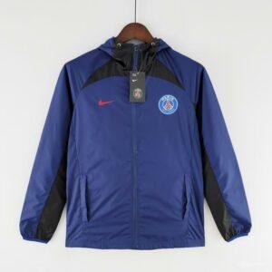 מעיל רוח כחול ושחור PSG 2022