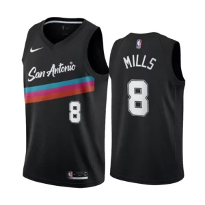 גופיית משחק NBA סן אנטוניו מהדורת סיטי צבעי פיאסטה – פאטי מילס