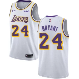 גופיית NBA לילדים ל.א לייקרס קובי בריאנט 24 לבנה