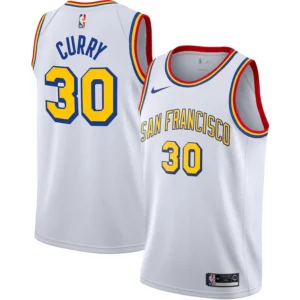 גופיית NBA לילדים גולדן סטייט סטף קרי 30 לבנה