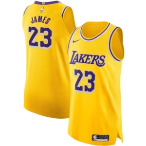 גופיית NBA לילדים ל.א לייקרס לברון ג’יימס 23 צהובה
