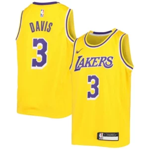 גופיית NBA לילדים ל.א לייקרס אנתוני דייויס 3 צהובה
