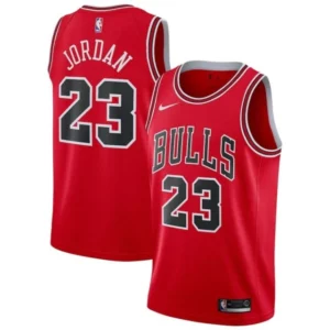 גופיית NBA לילדים שיקגו בולס מייקל ג’ורדן 23 אדומה