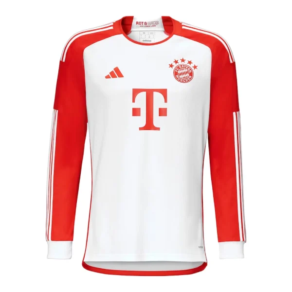 Fc Bayern Munich Home Shirt 23 24 Long Sleeve