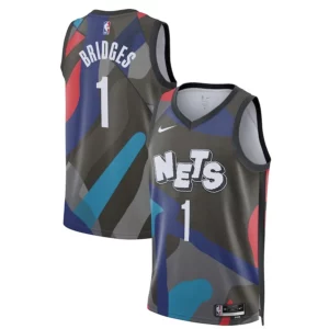 גופיית NBA ברוקלין נטס City Edition – מיקל ברידג’ס 23/24