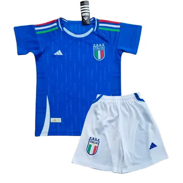 Italy Home Kids Football Kit 24 25