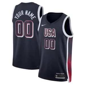 גופיית משחק נבחרת ארה”ב כחולה 2024 USA Basketball 2024 Swingman
