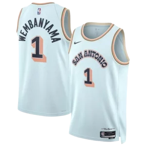 גופיית NBA סן אנטוניו ספרס City Edition – ויקטור וומבניאמה 24/25