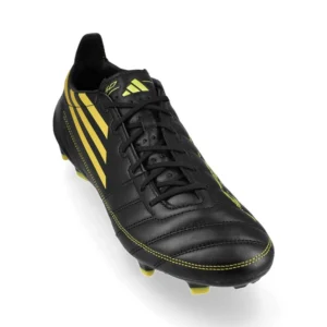 adidas F50 Elite Adizero 2010 FG Leather Remake – Core Black/Yellow LIMITED EDITION
