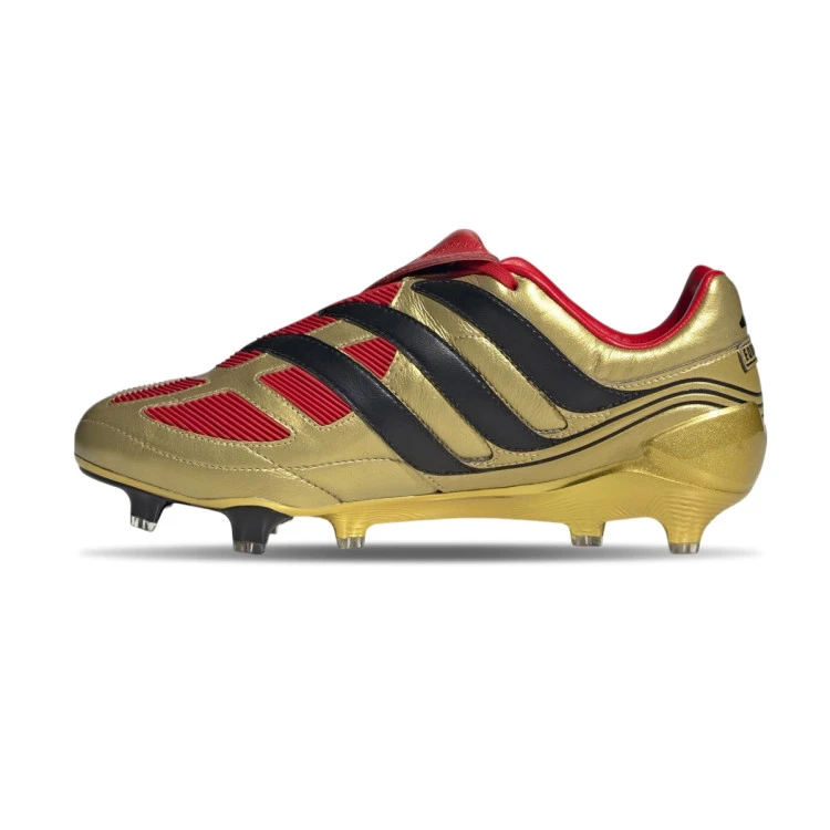Bota Adidas Predator Precision Elite Fg Zz Gold Met Core Black Collegiate Red 2 (1)