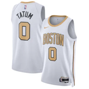 גופיית NBA ג’ייסון טייטום בוסטון סלטיקס – White City Edition 2025/26 | HOOPERS