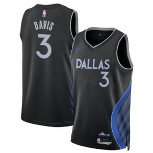 גופיית NBA אנתוני דיוויס דאלאס מאבריקס – Black City Edition 2025/26 | HOOPERS