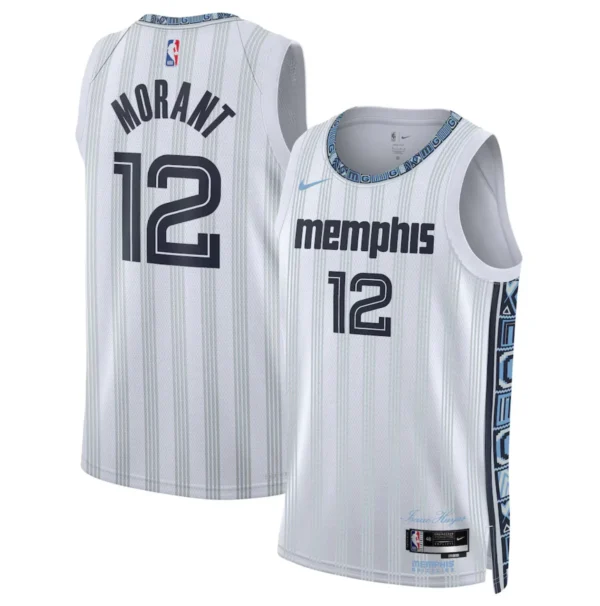 גופיית NBA ג’ה מוראנט ממפיס גריזליס – White City Edition 2025/26 | HOOPERS