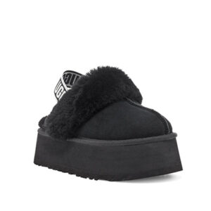 UGG סנדליי פלטפורמה UGG FUNKETTE BLACK