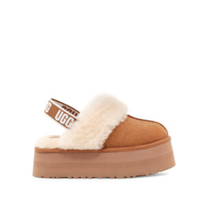 UGG סנדליי פלטפורמה UGG FUNKETTE CHESTNUT
