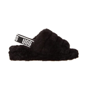UGG Fluff Yeah Slide Black