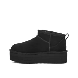 UGG CLASSIC ULTRA MINI PLATFORM BLACK