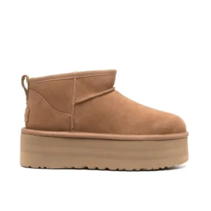 נעלי האג | מגפי האג Ugg Ultra Mini Classic Platform Boots Chestnut