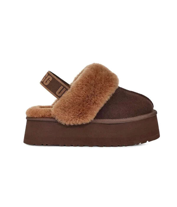 Ugg platform slipped brown