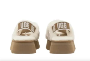 UGG Chestnut Disco Cross Slide