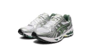 נעלי אסיקס | ASICS Gel-Kayano 14 White Pure Silver Slate Grey Sage