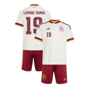 חליפת ילדים ספרד חוץ – מונדיאל 2026 – לאמין ימאל