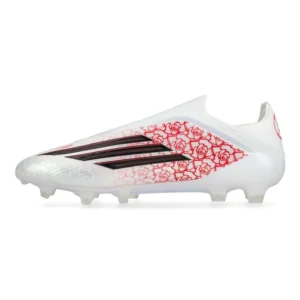 adidas F50 Elite Laceless FG Lamine Yamal – Footwear White/Core Black/Lucid Red