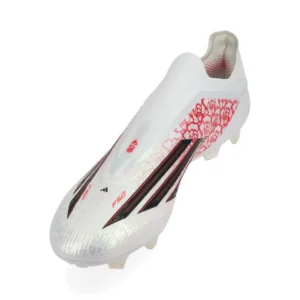 adidas F50 Elite Laceless FG Lamine Yamal – Footwear White/Core Black/Lucid Red