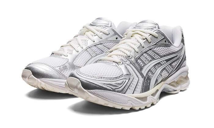 Gel Kayano 14 JJJJound Silver White 1