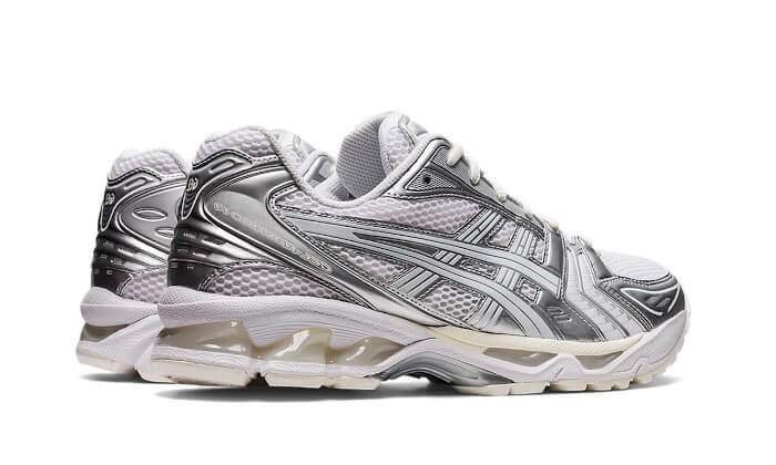 Gel Kayano 14 JJJJound Silver White 2