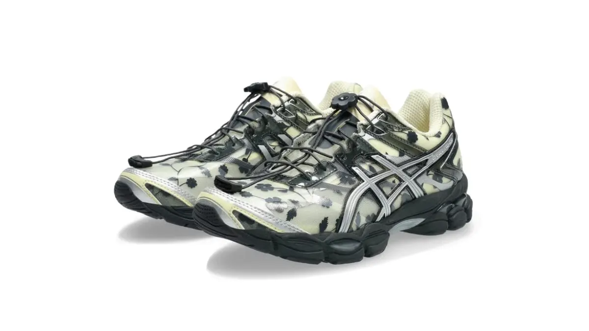 Asics Gel Cumulus 16 Cecilie Bahnsen Floral Pack Ivory Black 2 1