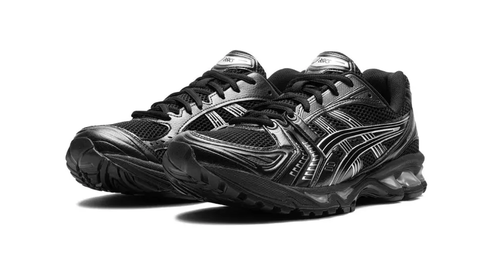 Asics Gel Kayano 14 Black Pure Silver 1 1