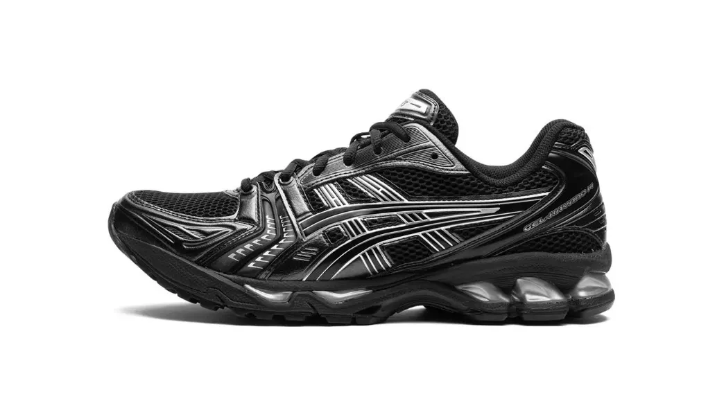 Asics Gel Kayano 14 Black Pure Silver 4