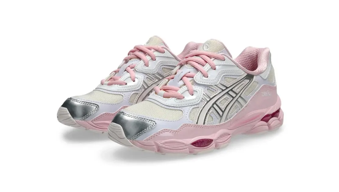 Asics Gel Nyc Kicki Yang Zhang Pink Cream Pure Silver 2 1