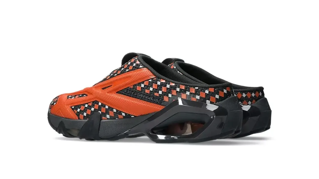 Asics Novalis Gel Styrax Kiko Kostadinov Obsidian Grey Rust Orange 1 1